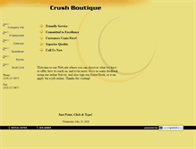 Tablet Screenshot of crushboutique.webpointusa.com